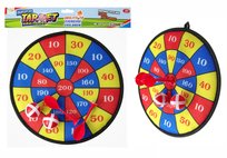Tarcza z rzutkami piłkami na rzep Dart 460439 gra zręcznościowa Mega Creative Mega Creative