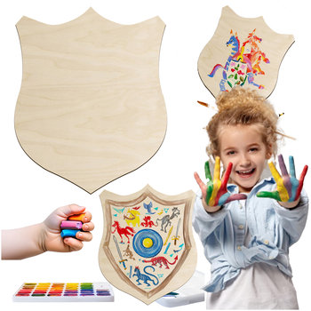 Tarcza Ze Sklejki Do Rzutek Drewniana Duża Tabliczka Do Malowania 1Szt - SMX Design