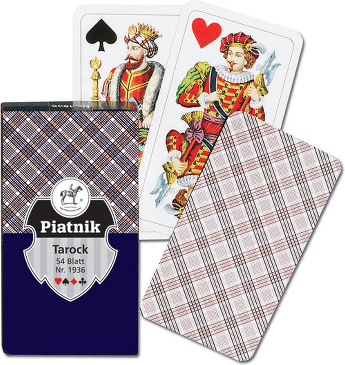 Tarok, Karo, karty, Piatnik, 1 talia