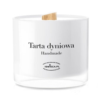 Tarta dyniowa. Duża Świeca Sojowa 310 ml. - Manufaktura Świec