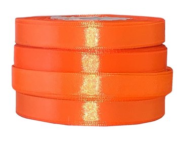 Tasiemka satynowa 6 mm Orange  8027 (32mb) - Inna marka