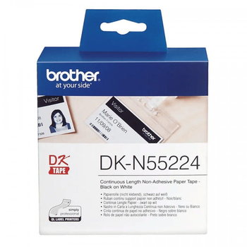 Taśma Brother DK-N55224 ciągła papierowa 54mm oryginalna - Brother