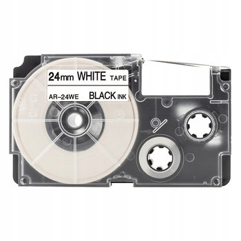 TAŚMA DO CASIO BIAŁA XR24WE1 XR24WE 24mm 8m - Specmark