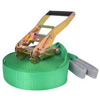 Taśma do slackliningu, 15 m x 50 mm, 150 kg, zielona VMP