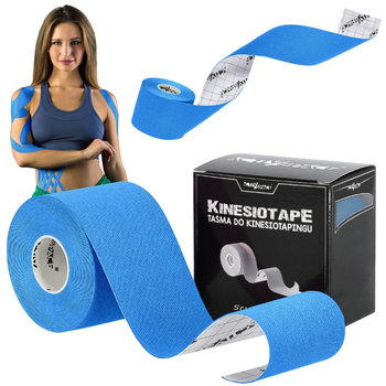 Taśma do tapingu kinezjologiczna tape - blue - Activ Space