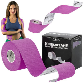 Taśma do tapingu kinezjologiczna tape - Violet - Activ Space