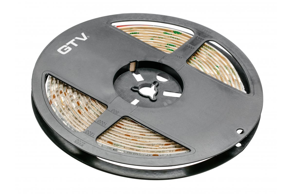 Taśma Flash 5050, 300 Led Zimny Biały, 72W, Bez Żelu 10Mm, Rolka 5M, 12V