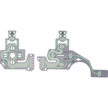 Taśma, folia przewodząca transmisyjna przycisków do kontrolerów PS4 V3.0, zielona ORG 2 szt - brak  danych