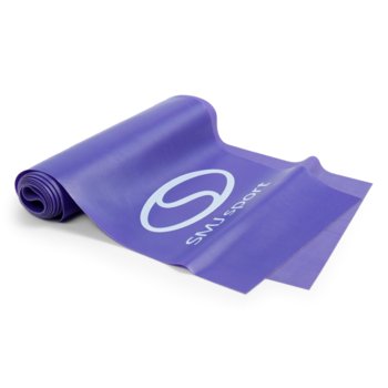 Taśma guma oporowa fitness HEAVY fioletowa 0.5 mm / SMJ sport EX050 - SMJ Sport