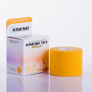 Taśma Kinesio Tex Gold Light Touch + Kinesiotaping Pomarańczowy - Kinesio
