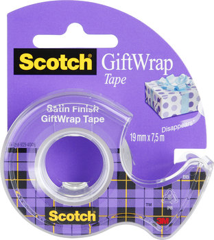 Taśma klejąca, Scotch GiftWrap do pakowania prezentów - Scotch