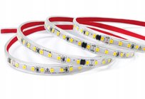 Taśma Led 2835 24V 12W Biała Zimna Cięta Co 5cm Wodoodporna IP68 6000K