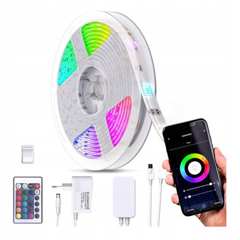 Taśma LED 5M Inteligentny Zestaw Rgb - Smart Wifi - Pilot + Aplikacja Tuya - inna (Inny)