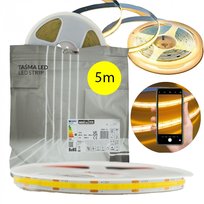 Taśma LED COB 12V 5M rolki NEON linia biała ciepła 3000k 900lm/m 10W mocna