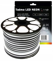 Taśma LED NEON 2835 220V 230V 1m 6000K BIAŁA ZIMNA WODOODPORNA IP67 do 100m