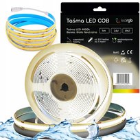 Taśma LED Neon COB 24V 1m 320 diod 4000K BIAŁA NEUTRALNA WODOODPORNA IP67