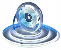 Taśma LED Neon COB 24V 1m 320 diod 6000K BIAŁA ZIMNA HOMOGENICZNA 8MM