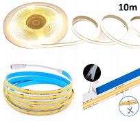 Taśma LED Neon COB 24V rolka 10m 320/m 4000K BIAŁA NEUTRALNA 11Wm 8MM