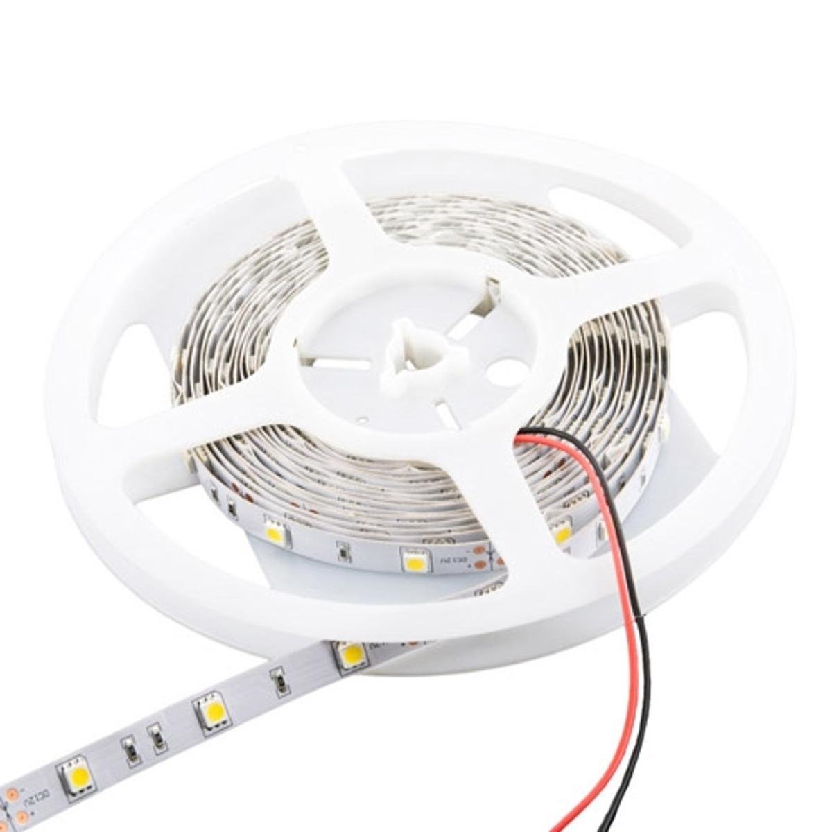 Taśma LED WHITENERGY 09202, 120 szt./m, 5 m, 4.8 W/m, barwa biała ciepła