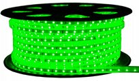 Taśma Led Zielona Wąż 230v 5050 bez Zasilacza Wodoodporna Mocna Taśma Led