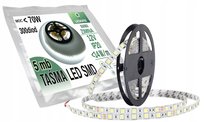 TAŚMA listwa 300 LED 5050 SMD 5m BIAŁA ZIMNA IP20