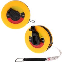 TAŚMA MIERNICZA Z WŁÓKNA SZKLANEGO MIARA ZWIJANA MIARKA 10M METRÓWKA METR