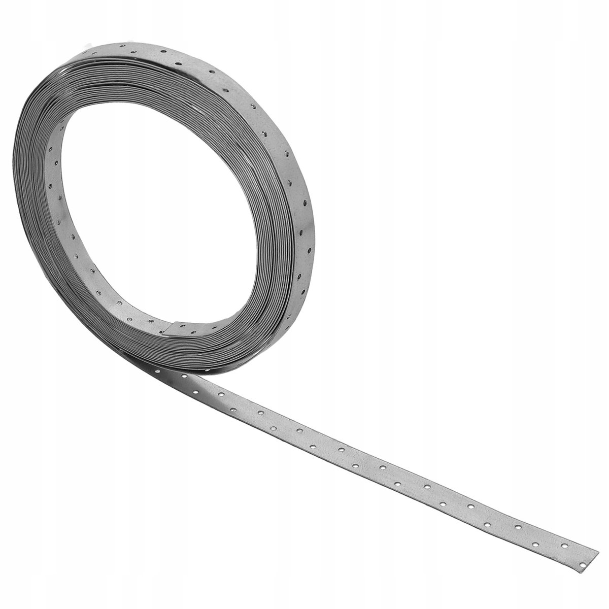 TAŚMA MONTAŻOWA STALOWA PERFOROWANA 25X1.5MM 25M OCYNKOWANA BUDOWLANA MOCNA