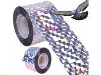 Taśma Odstraszająca Ptaki Odstraszacz Ptaków Odblaskowa Hologram 50M