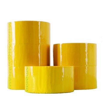 Taśma pakowa, żółta, 50 yd/48 mm