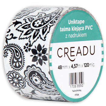 Taśma samoprzylepna z nadrukiem, Paisley - Creadu