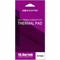 Taśma termoprzewodząca termopad Snowman 16.8 W/mK 85x45 2.5mm