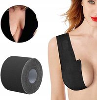 Taśma Unosząca Biust Modelująca Dekolt Stanik Push Up Plastry Boob Tape 5M