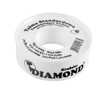 Taśma uszczelniająca gwinty niespiekana standardowa - Diamond