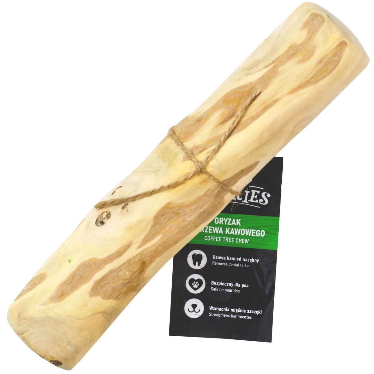 Patyk TASTY CHUNKIES NATURALNY gryzak dla PSA Patyk z drzewa kawowego XL ...