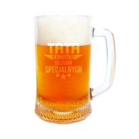 Tata - jednostka do zadań specjalnych - kufel z grawerem na prezent dla taty Dzień Ojca