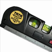 Tata - jednostka do zadań specjalnych - poziomica laserowa z miarką i grawerem prezent dla taty Dzień Ojca