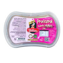 Tatlan Chałwa waniliowa z truskawkowym sosem profiterol 150g – deser orientalny z Turcji