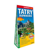 Tatry słowackie (Tatry slovenské). Mapa turystyczna 1:30 000