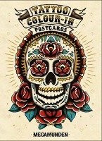 Tattoo Colour-In Postcards - Megamunden