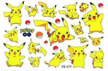 Tatuaże dla Dzieci Pokemon, Pikachu (1 szt) - ImprezCzas