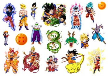Tatuaże Dla Dzieci Zmywalne Dragon Ball Y6 - Propaganda