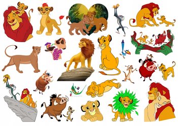 Tatuaże Dla Dzieci Zmywalne Król Lew Simba Y6 - Propaganda