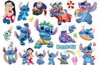Tatuaże dla dzieci zmywalne Lilo i Stich Stitch Sticz dużo wzorów L3