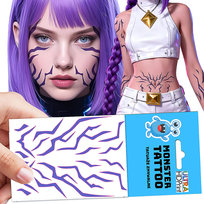TATUAŻE DO CHARAKTERYZACJI HUNTRIX RUMI ZNAKI COSPLAY ŁOWCZYNI DEMONÓW Inna marka