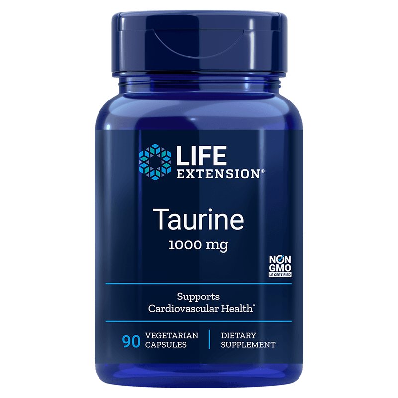 Фото - Амінокислоти Life Extension Suplement diety, Taurine  (90 kaps.)