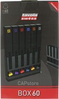 TAVOLA SWISS dozownik na 60 kapsułek Nespresso czarny organizer