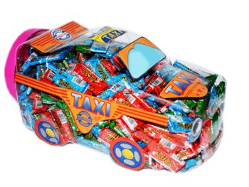 Taxi, gumy do żucia Bubble Gum, 300 sztuk - Nestle