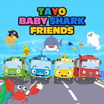 Tayo Baby Shark Friends - Tayo the Little Bus