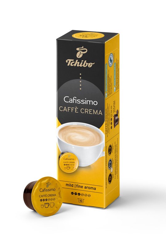 Tchibo, Kawa Kapsułki Cafissimo Crema Fine Aroma, 10 Kapsułek - Tchibo ...