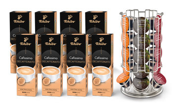 Tchibo, kawa kapsułki Cafissimo Decaffeinated + stojak, 80 kapsułek - Tchibo